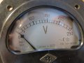 Руски волтметър волтмер 0 - 250 волта  безупречно качество и прецизност от 1969 г. СССР, снимка 3