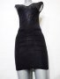 GUESS Black Dress Дамска Черна Еластична Рокля Размер XS/S, снимка 5