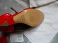 Дамски  червени сандали Chloé 100 % кожа ,100 % оригинални , снимка 13