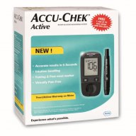 Глюкомер за измерване на кръвна захар Accu-Chek Active + 10 бр. тест-ленти 