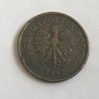 5 гроша Полша 1992, снимка 1 - Нумизматика и бонистика - 25855064