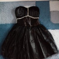 Къса черна рокля, снимка 1 - Рокли - 23094370