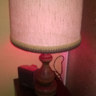 ретро-нощна лампа-внос швеицария 50/30см-от швеицария, снимка 3 - Антикварни и старинни предмети - 9002179