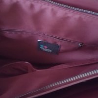 Дамска чанта марка Even&Odd, цвят бордо, снимка 7 - Чанти - 23203693