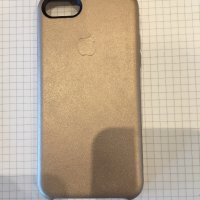  Златен кожен кейс за iPhone 7 или 8 - нов, в кутийка - 10 лева - виж! , снимка 5 - Калъфи, кейсове - 17204154