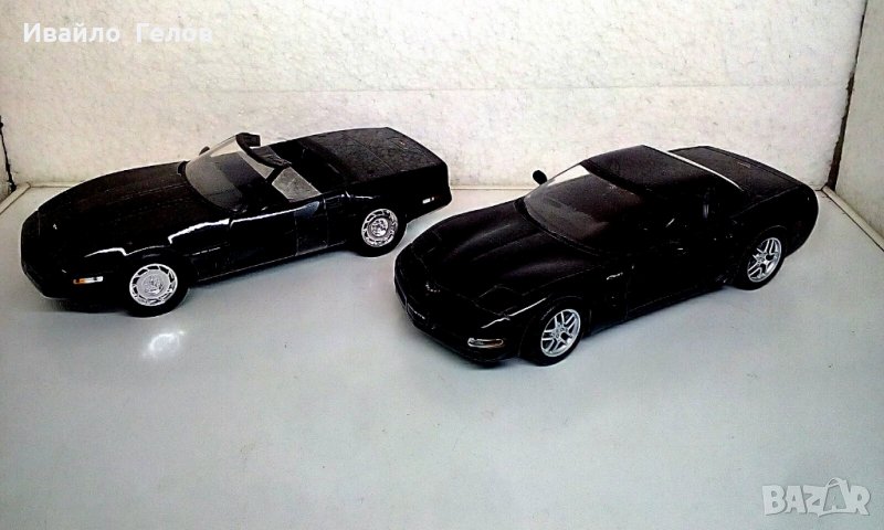 Chevrolet Corvette 1:18 на GreenLight и Maisto, снимка 1