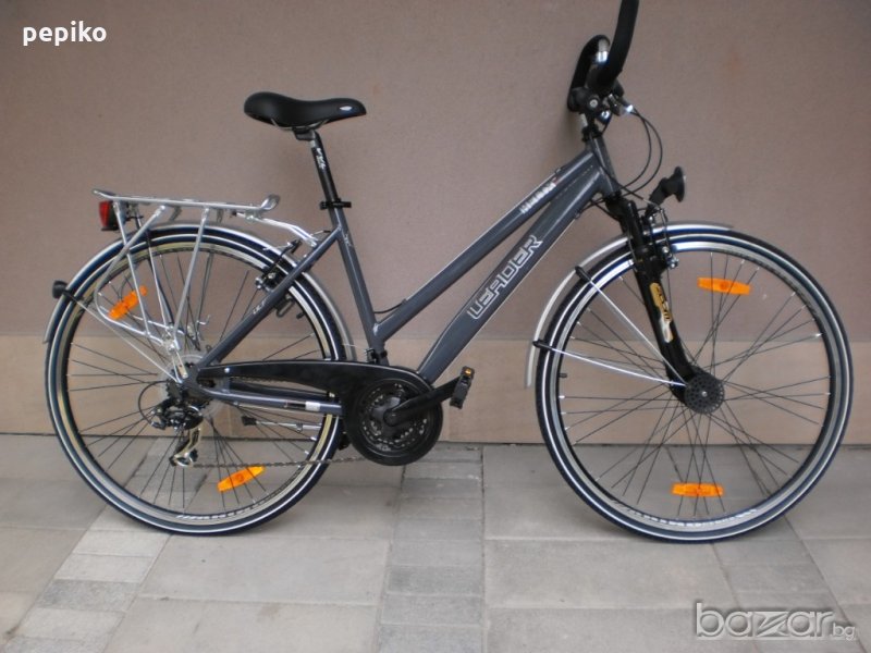Продавам колела внос от Германия  градски алуминиев велосипед HELIX LUX 28 цола,динамо главина,пред , снимка 1