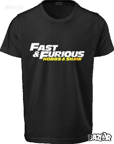 Оригинална тениска Бързи и Яростни Хобс и Шоу Fast & Furious, снимка 1