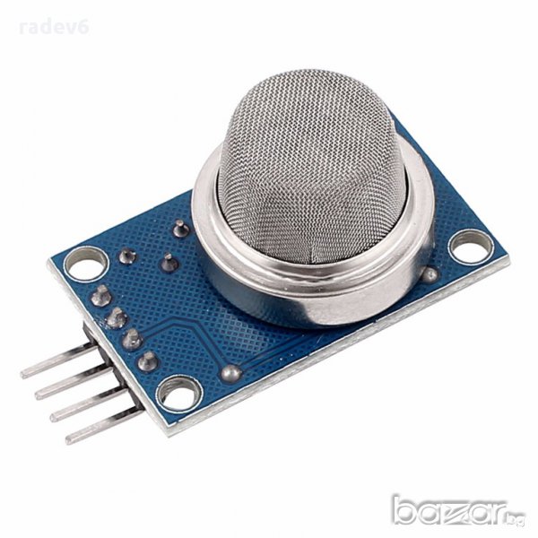 MQ2 - сензорът регистрира наличие на газ, дим, бутан, метан, LPG, снимка 1