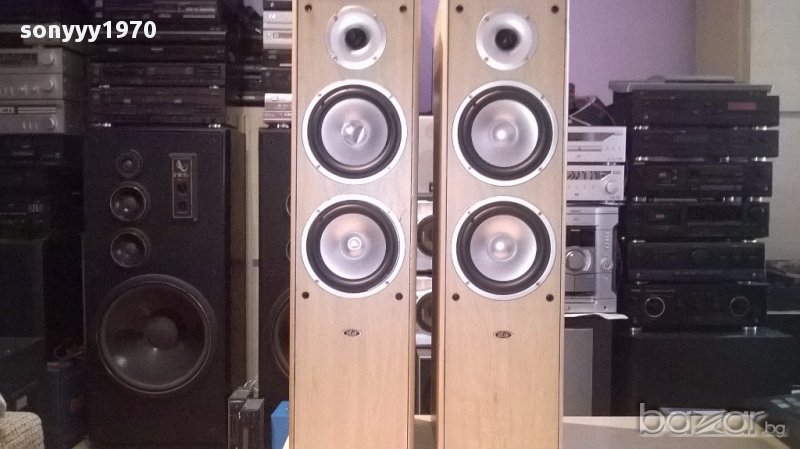 Eltax century 2х200watt-колони 2бр-80/24/22см-внос швеицария, снимка 1