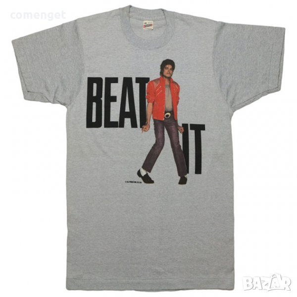 НОВО! Мъжки тениски MICHAEL JACKSON / МАЙКЪЛ ДЖЕКСЪН! Поръчай модел с ТВОЯ идея!, снимка 1