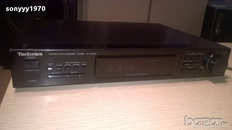 technics st-x302la-stereo tuner-made in japan-внос швеицария, снимка 1