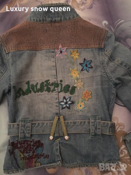 Дънково яке pink industry , снимка 1