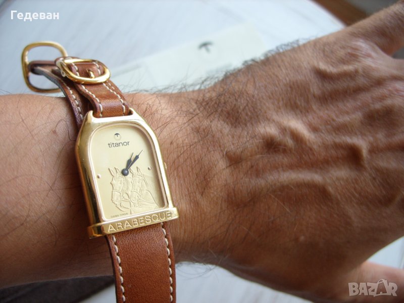 Луксозен позлатен Titanor Arabesque, снимка 1