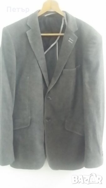 British Indigo мъжко сако сиво размер 52, снимка 1