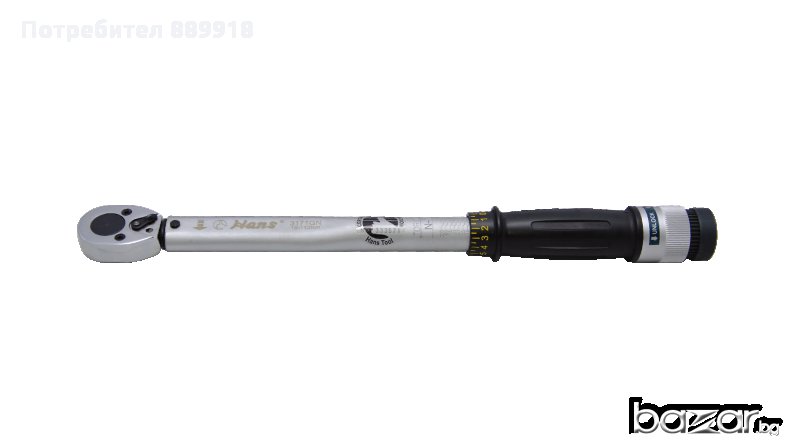 Ключове динамометрични 1/4"със заключване /6-30 нютон метра/ Ханс, снимка 1