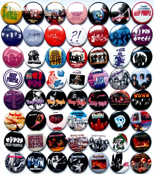 Значки на Deep Purple, снимка 1