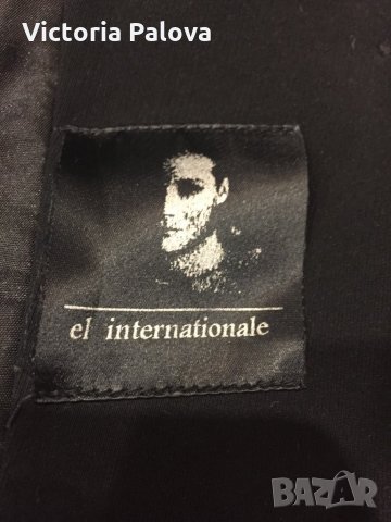 Дълго сако тип смокинг EL INTERNATIONALE, снимка 8 - Сака - 24128397