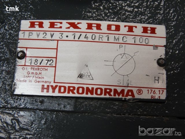 Пластинчата хидравлична помпа Rexroth, снимка 7 - Водни помпи - 21425159