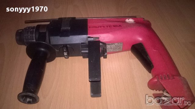 Hilti te10a перфоратор-внос швеицария, снимка 6 - Бормашини - 17142179