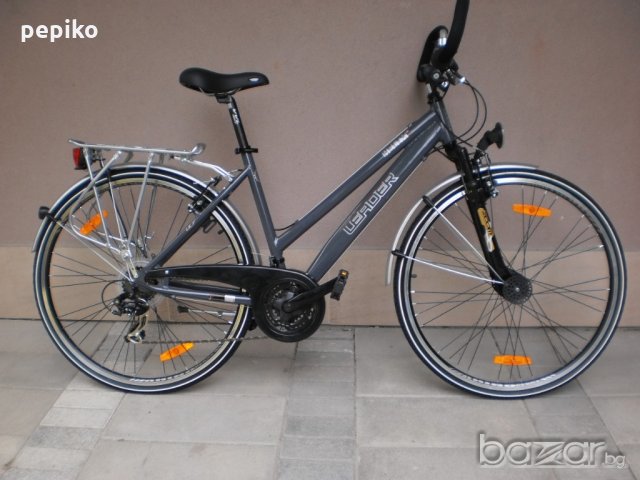 Продавам колела внос от Германия  градски алуминиев велосипед HELIX LUX 28 цола,динамо главина,пред , снимка 1 - Части за велосипеди - 18392545