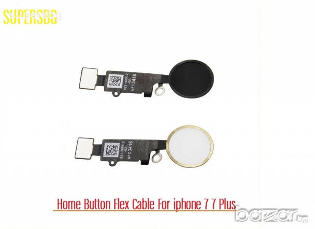 хоум бутон за iPhone 7 / iphone 7 Plus / iPhone 8 / iPhone 8 plus Home Button Flex, снимка 1 - Резервни части за телефони - 19869195