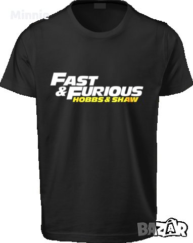 Оригинална тениска Бързи и Яростни Хобс и Шоу Fast & Furious