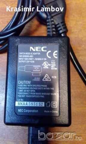 Зарядно NEC, снимка 2 - Батерии, зарядни - 19299388