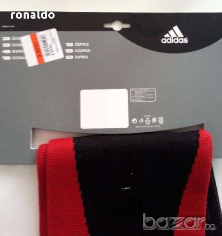 Оригинален неразопакован шал на Милан -  Adidas Milan UCL, снимка 5 - Спортни дрехи, екипи - 16206576