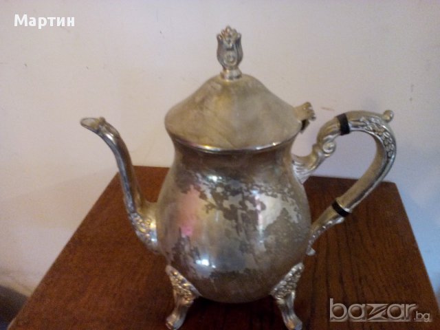 Стара масивна посребрена -Кана за вино -2л. ! (121243), снимка 2 - Други стоки за дома - 14660753