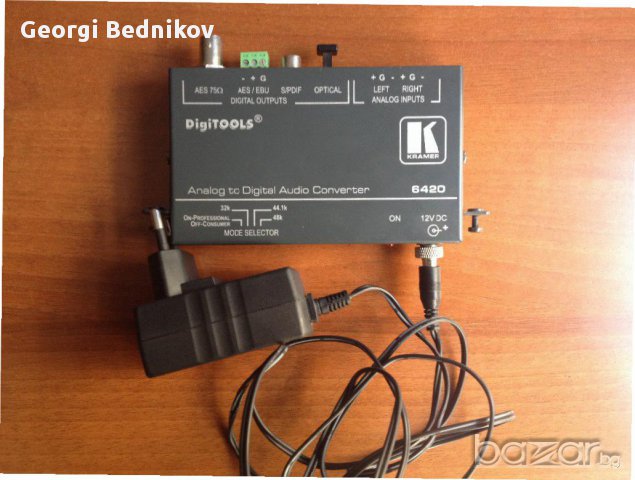 kramer 6420 analog to digital audio converter