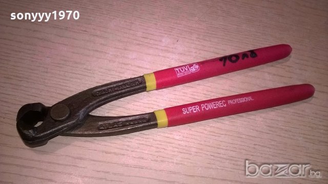 керпедене-клещи-23см, снимка 3 - Клещи - 18460792