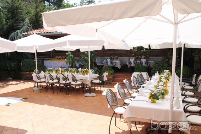 Сватбена украса; калъфи за столове под наем, снимка 3 - Декорация - 7710394