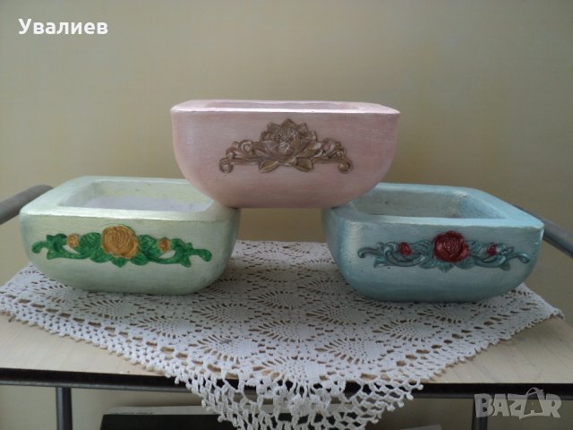 Бетонни кашпи в Стайни растения в гр. Пловдив - ID23868268 — Bazar.bg