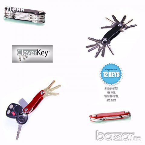 1331 Oрганайзер за ключове Clever Key, снимка 5 - Други - 17474609