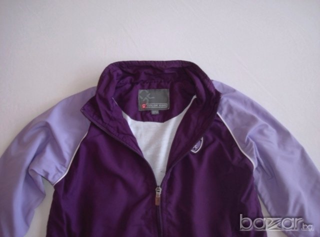 Марково лилаво горнище, 116/122 см., снимка 2 - Детски якета и елеци - 16390939