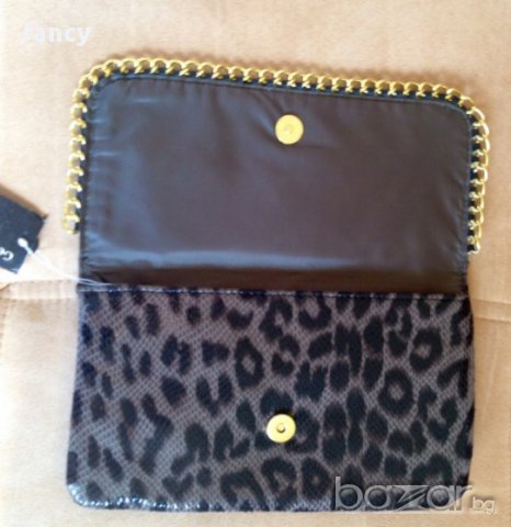 Дамски клъч в животински принт, снимка 5 - Чанти - 16923716