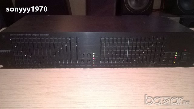 Boost eq-215s dual 15 band equalizer-внос швеицария, снимка 11 - Ресийвъри, усилватели, смесителни пултове - 12925918