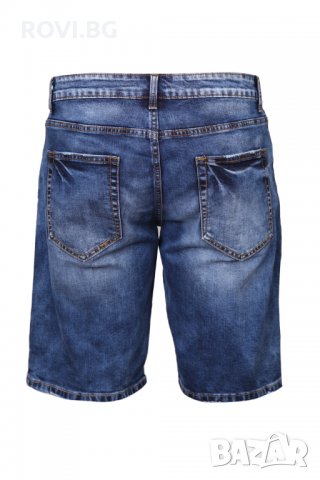 Къси мъжки дънки X34, снимка 6 - Къси панталони - 25373494