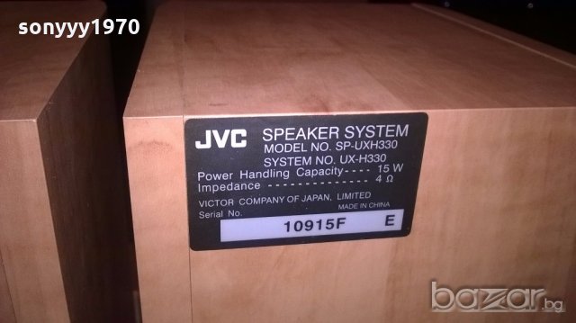 jvc sp-uxh330-2бр тонколони-23х19х15см-внос швеицария, снимка 16 - Тонколони - 19783416