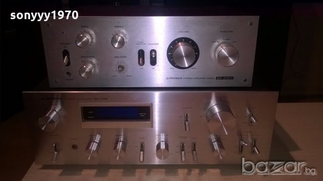 pioneer sa-708 & pioneer sa-6300-made in japan, снимка 3 - Ресийвъри, усилватели, смесителни пултове - 19206345