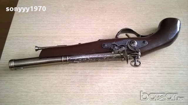 АНТИК-Ретро пищов-запалка-40см-внос швеицария, снимка 15 - Антикварни и старинни предмети - 17108795