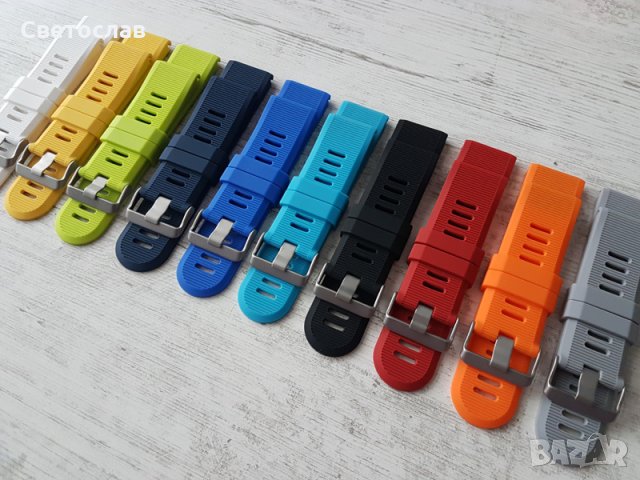 Силиконова каишка за Garmin Fenix 3 HR 5X 6X 7X 26mm QuickFit
