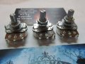 Потенциометри за Stratocaster (1 Volume + 2 Tone) B250K и A250K, снимка 3