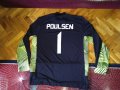 Вратарска футболна тениска Найк №1 Поулсен размер ХЛ, снимка 9