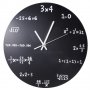 Стенен часовник "Реши уравнението" за математици, снимка 1