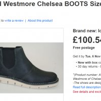 Timberland Westmore Chelsea Boot, снимка 7 - Спортно елегантни обувки - 23245125