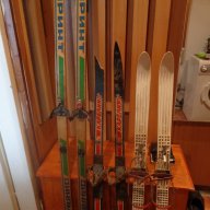 2 чифта стари ски, снимка 1 - Зимни спортове - 15677119