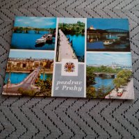 Стара картичка Прага, снимка 1 - Антикварни и старинни предмети - 24134639