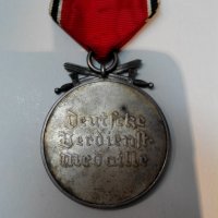 Оригинален немски военен медал, снимка 6 - Антикварни и старинни предмети - 22413414